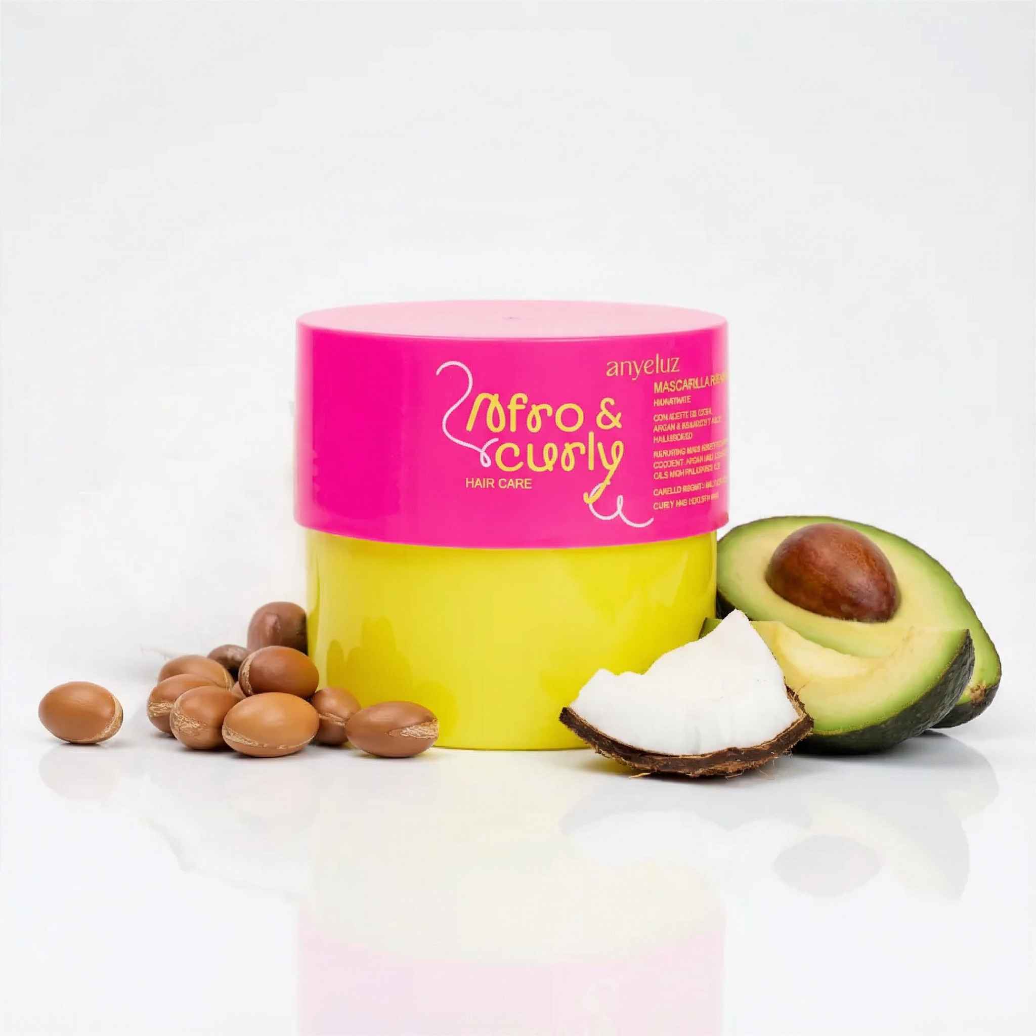 ANYELUZ MASCARILLA REPARADORA HIDRATANTE AFRO & CURLY 500ML