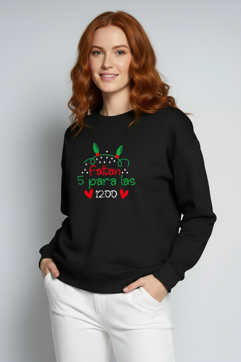 Hoodie “Faltan 5 pa' las 12
