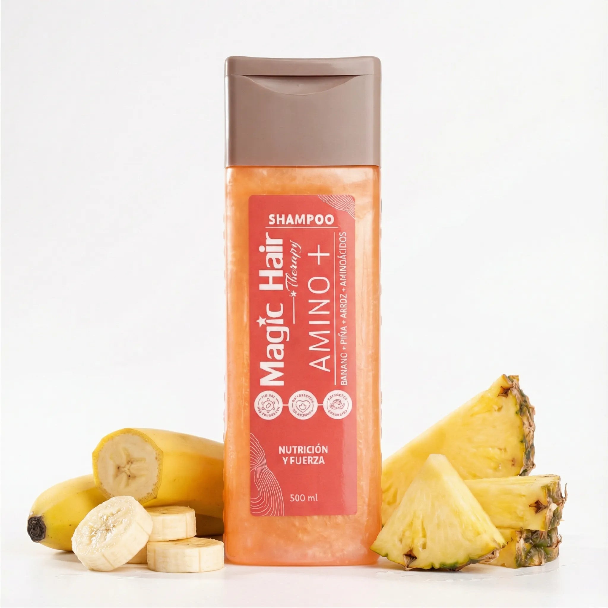 Magic Hair Shampoo para la Caida del Cabello Amino+ Nueva Formula 500ml