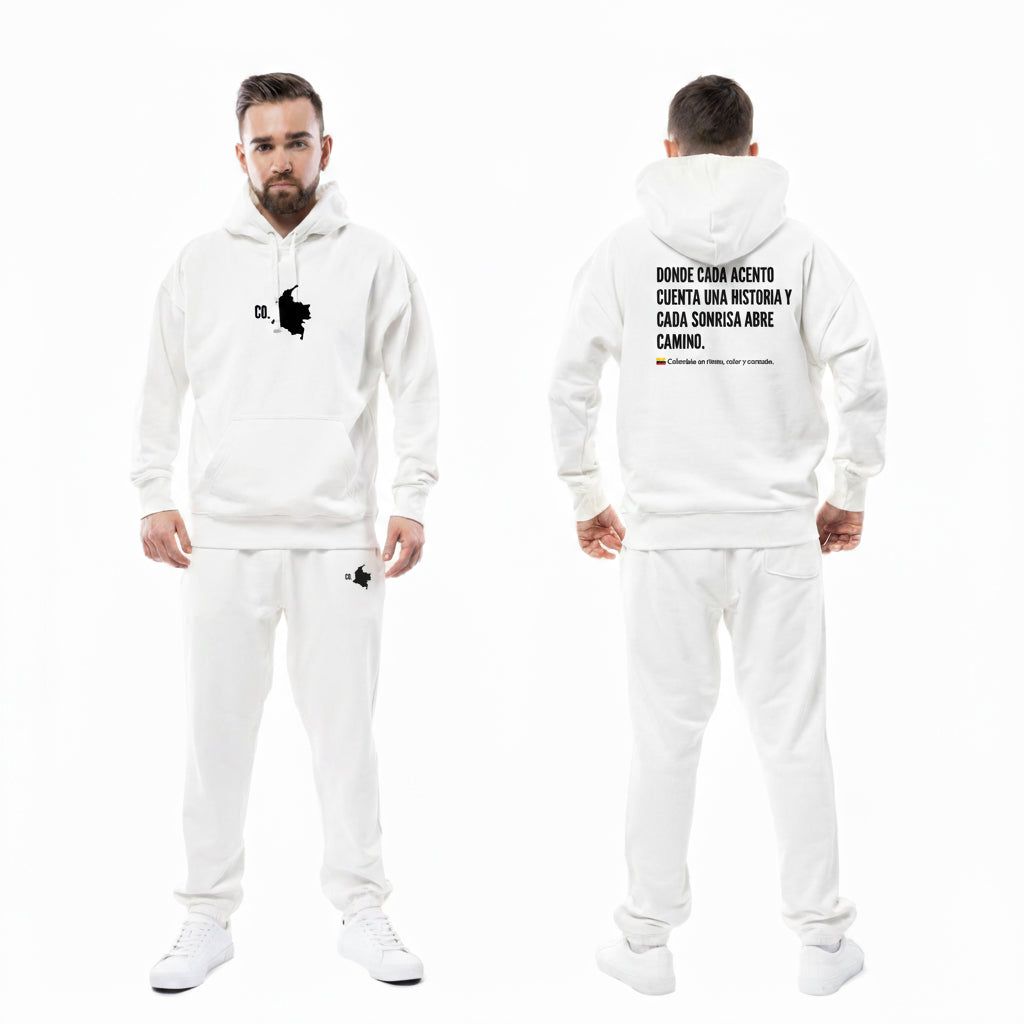 Conjunto “Colombia Acentos” (Hoodie + Jogger)