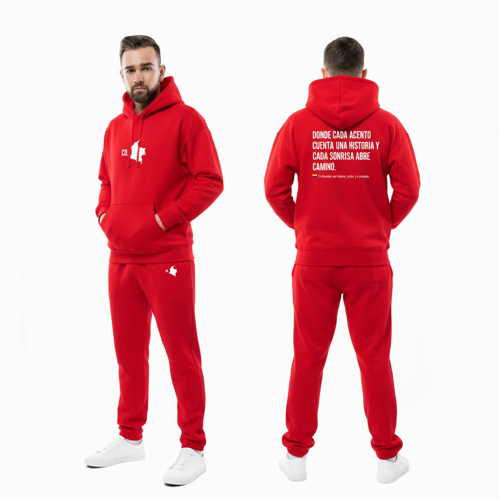 Conjunto “Colombia Acentos” (Hoodie + Jogger)