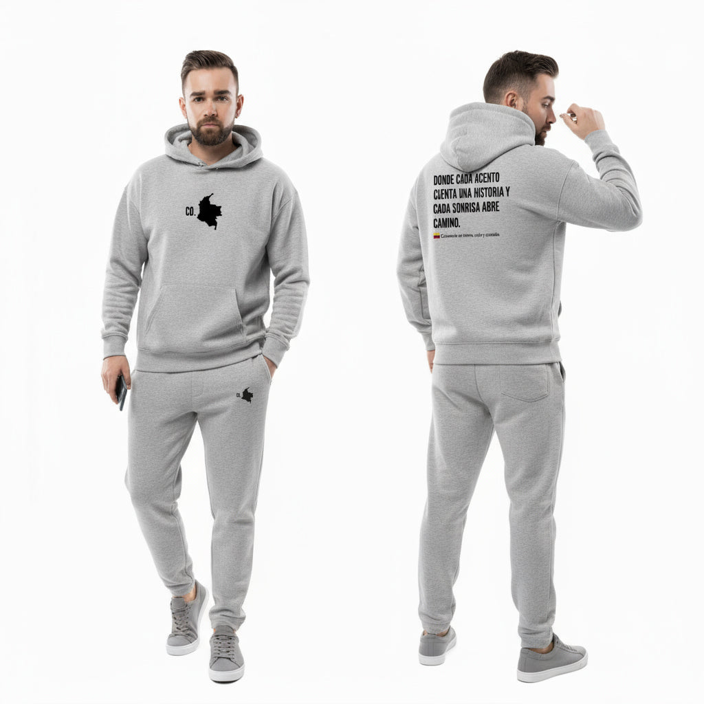 Conjunto “Colombia Acentos” (Hoodie + Jogger)