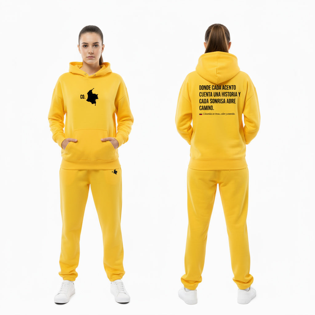Conjunto “Colombia Acentos 2.0” (Hoodie + Jogger)