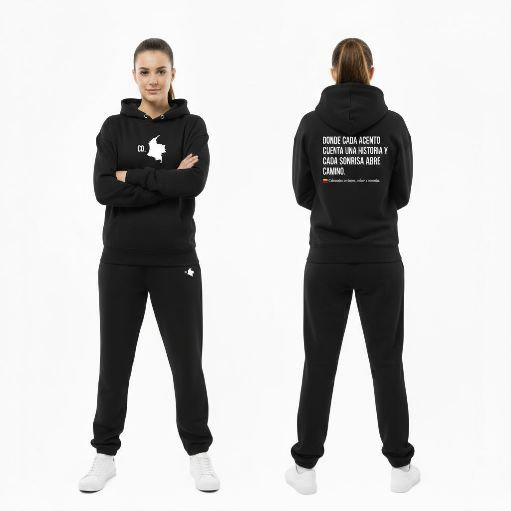 Conjunto “Colombia Acentos 2.0” (Hoodie + Jogger)