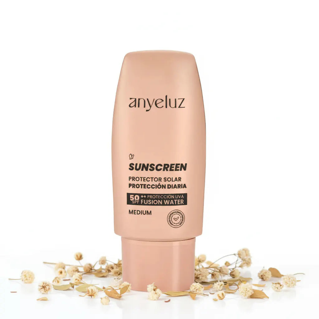 ANYELUZ PROTECTOR SOLAR SPF50+ FUSION WATER - TONO MEDIUM 50ml