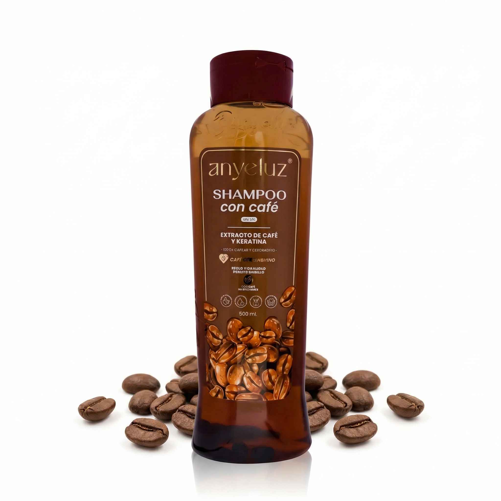 ANYELUZ SHAMPOO CON CAFE x 500ml
