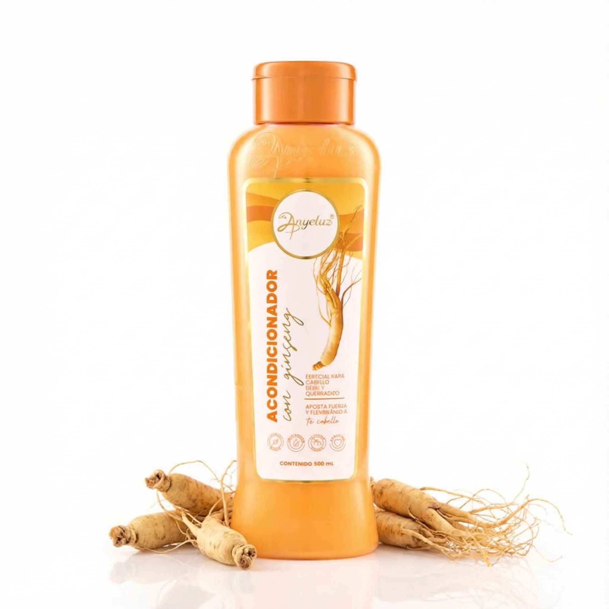 Anyeluz acondicionador con ginseng x500ml