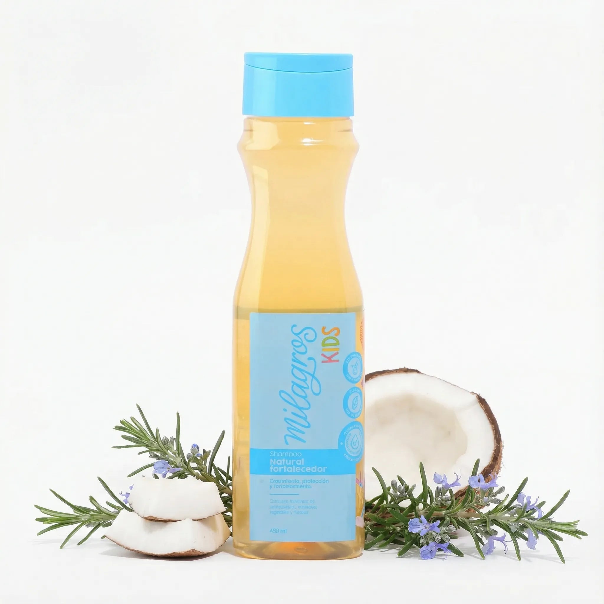 Milagros Shampoo Natural Fortalecedor Kids 500mL