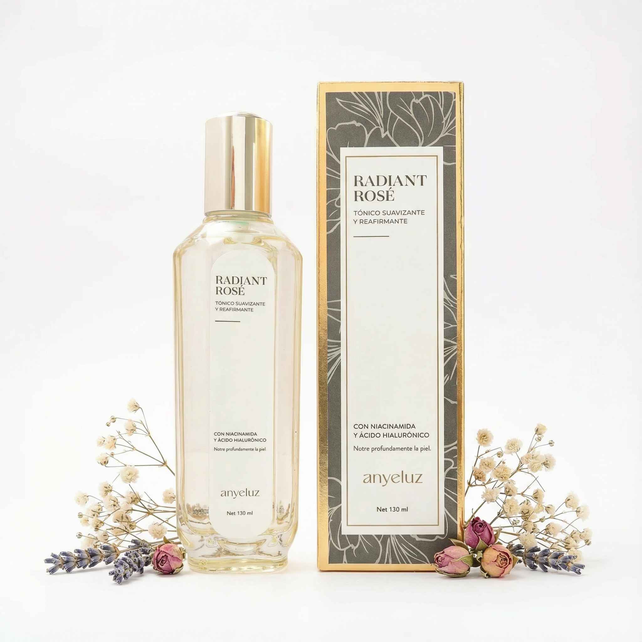 ANYELUZ ToNICO SUAVIZANTE Y REAFIRMANTE RADIANTE x130ml