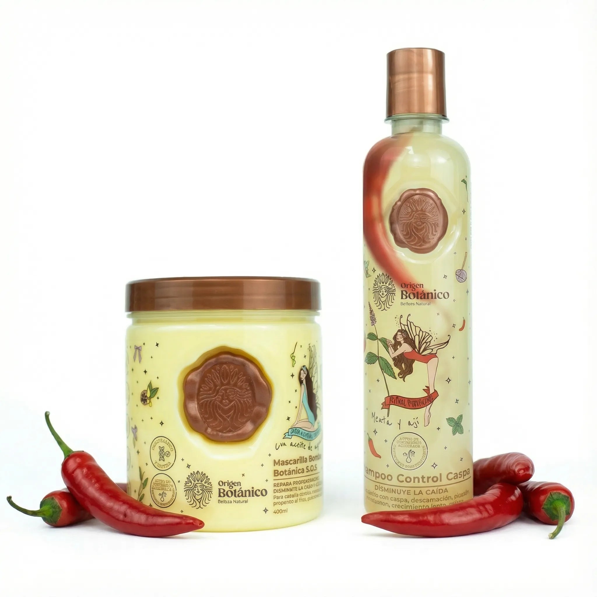 Ritual Botanico Aji Shampoo and Ritual Botanico Hair Bomb Mask (2 Pack)