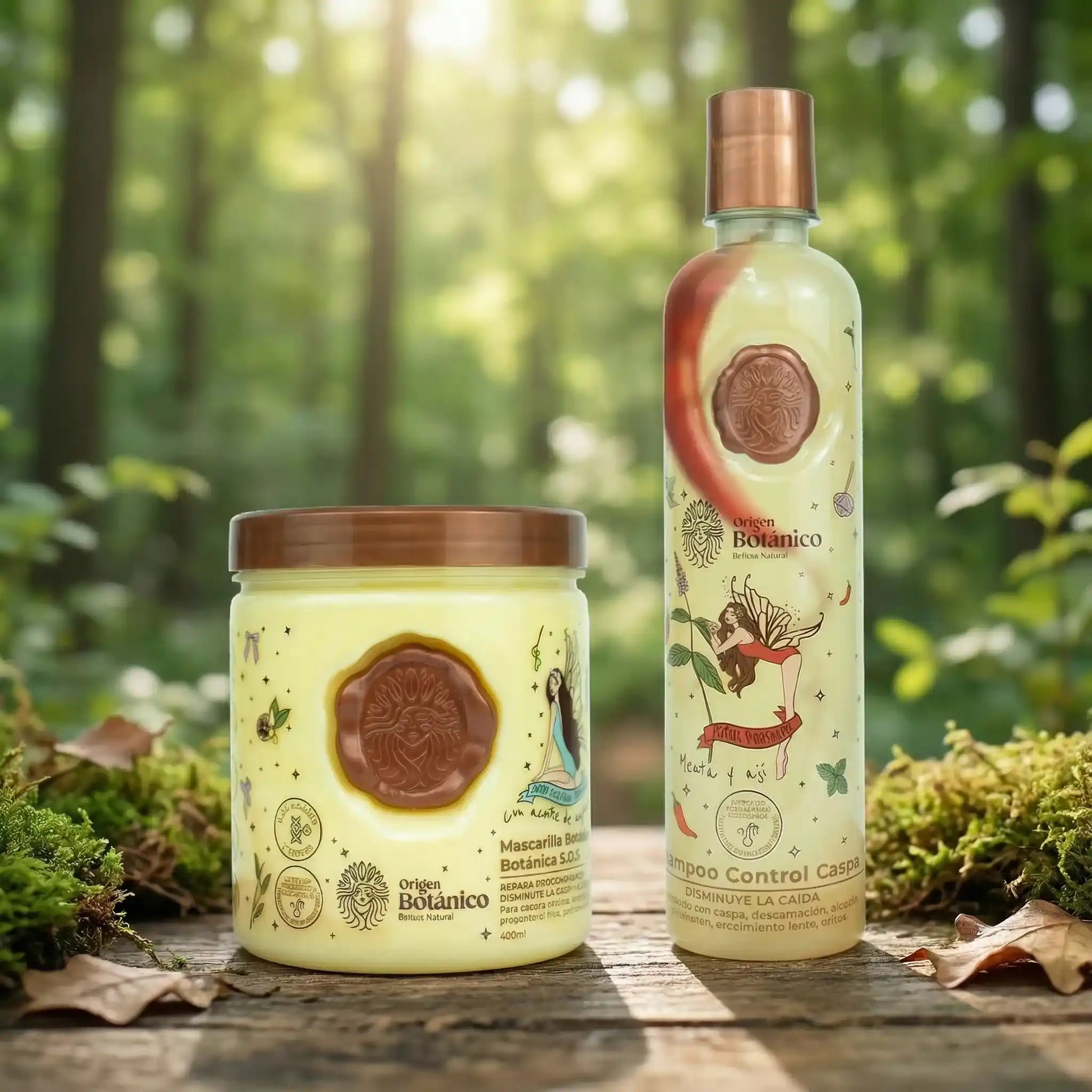 Ritual Botanico Aji Shampoo and Ritual Botanico Hair Bomb Mask (2 Pack)