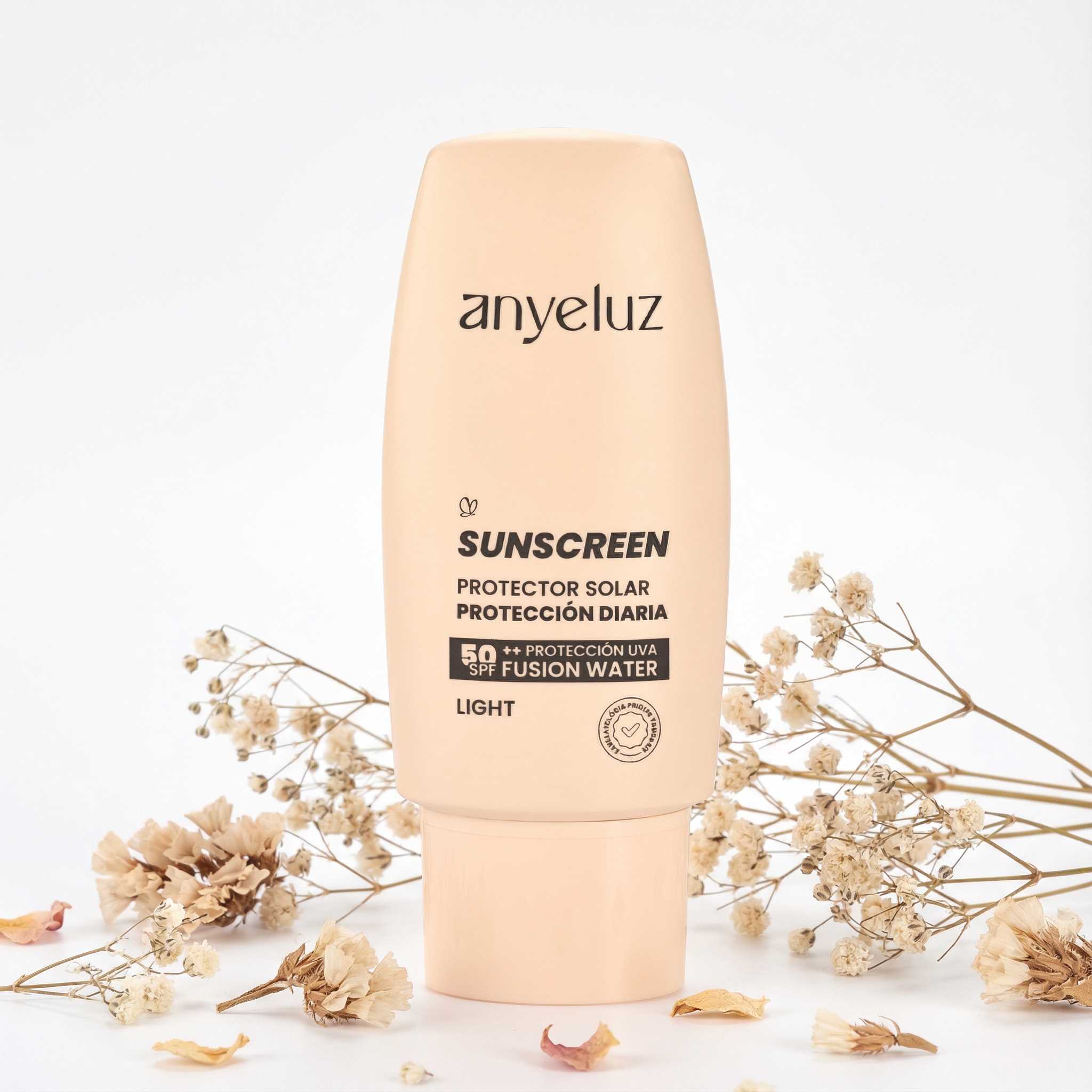 ANYELUZ PROTECTOR SOLAR SPF50+ FUSION WATER - TONO LIGHT 50ml