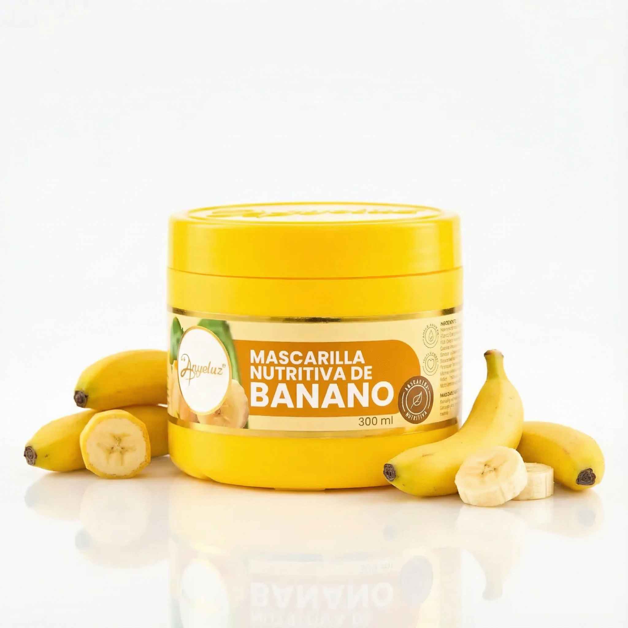 Anyeluz mascarilla nutritiva de banano x300ml