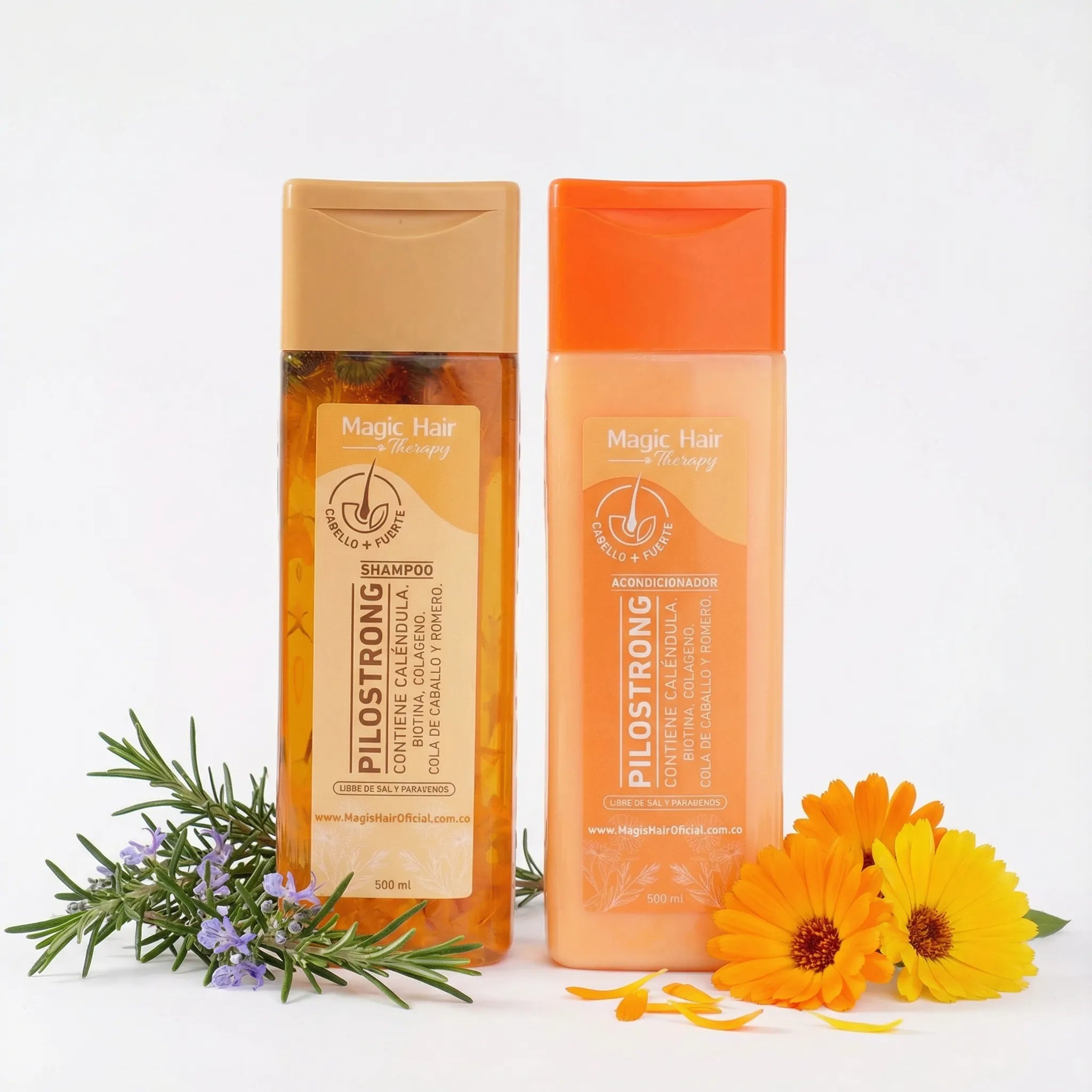 Magic Hair Shampoo Pilostrong y Acondicionador Caida Cabello Pilostrong (2 pack)