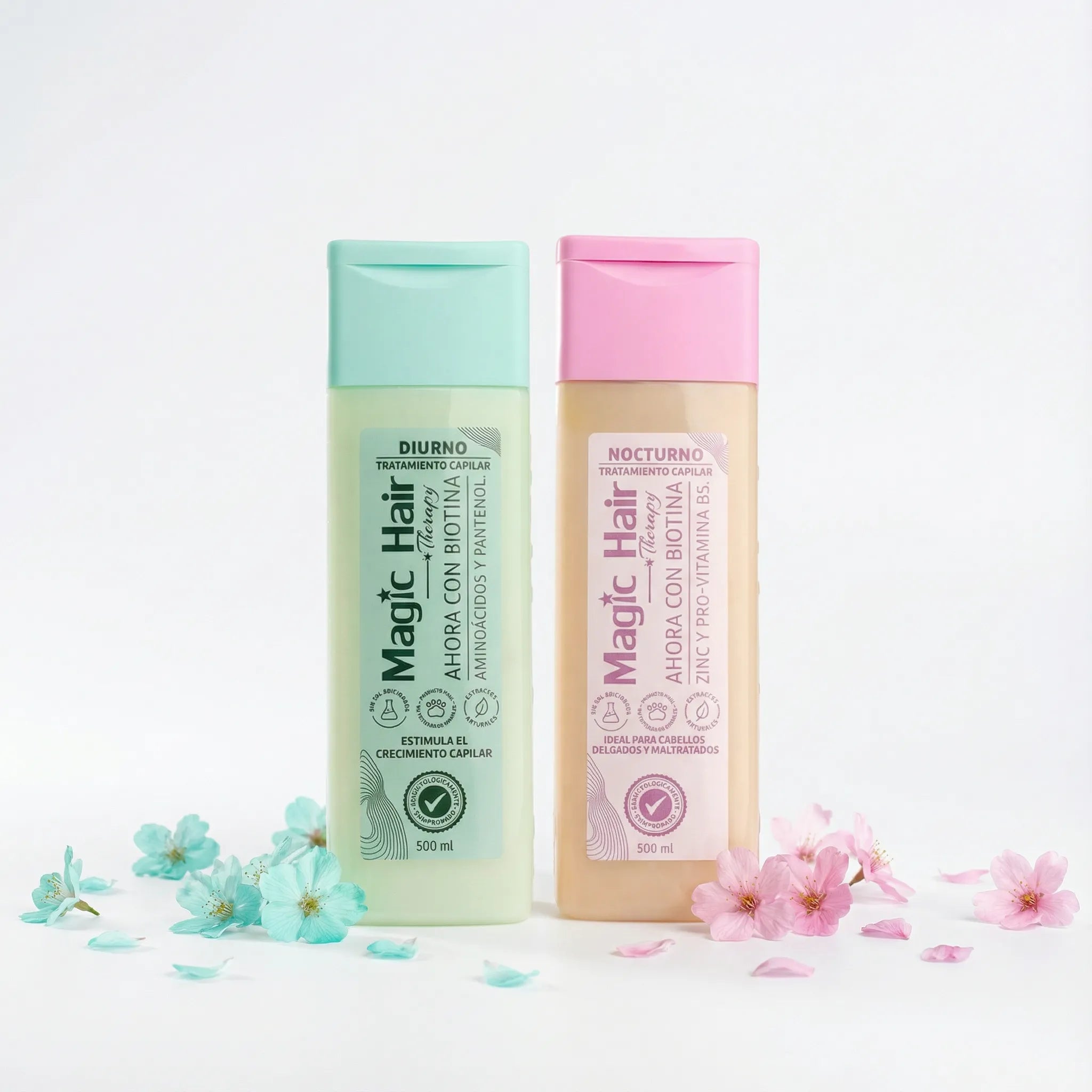 Magic Hair tratamiento capilar diurno y nocturno x500ml c/u (2 pack)