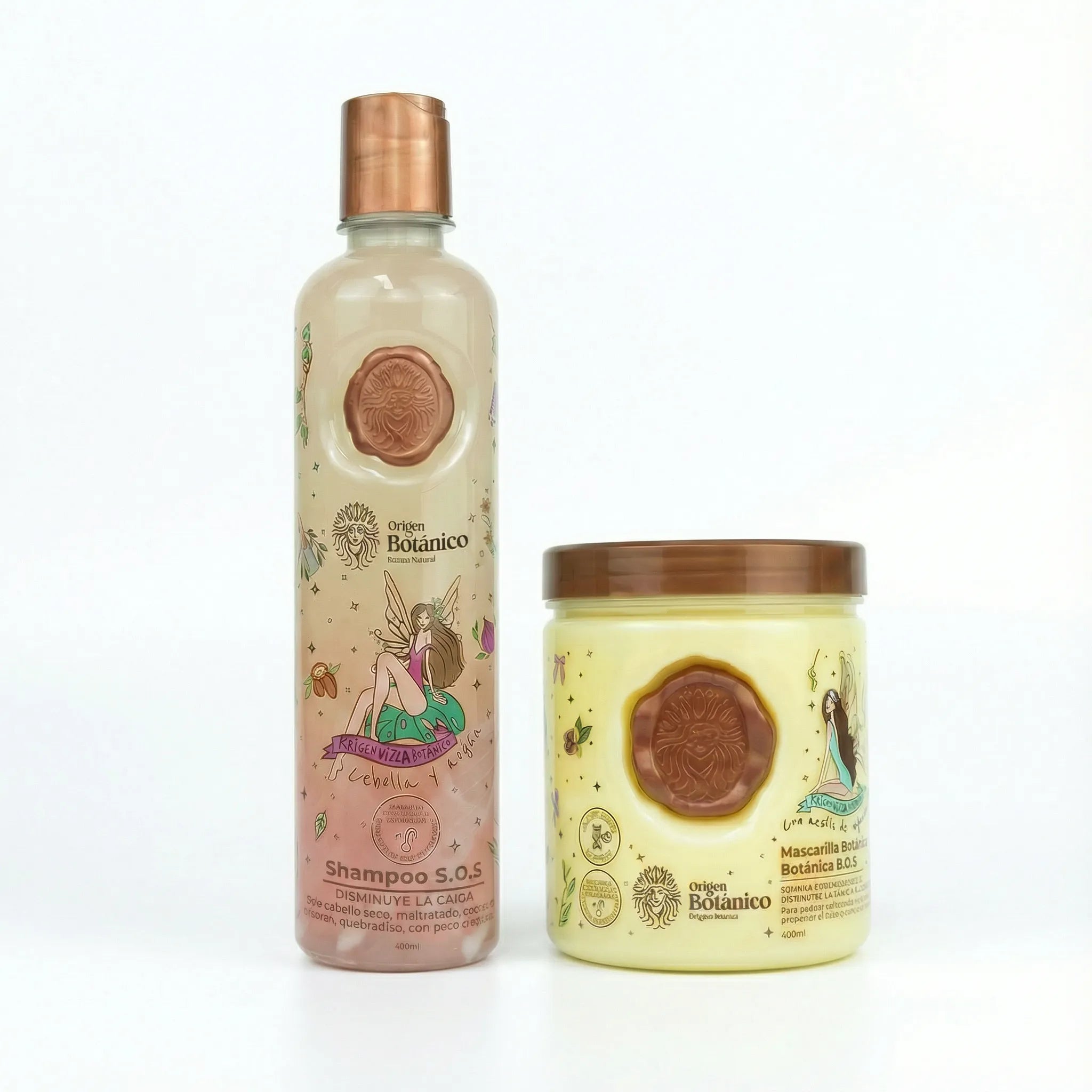 Ritual Botanico Shampoo Onion and Ritual Botanico Hair Bomb Mask (2 Pack)