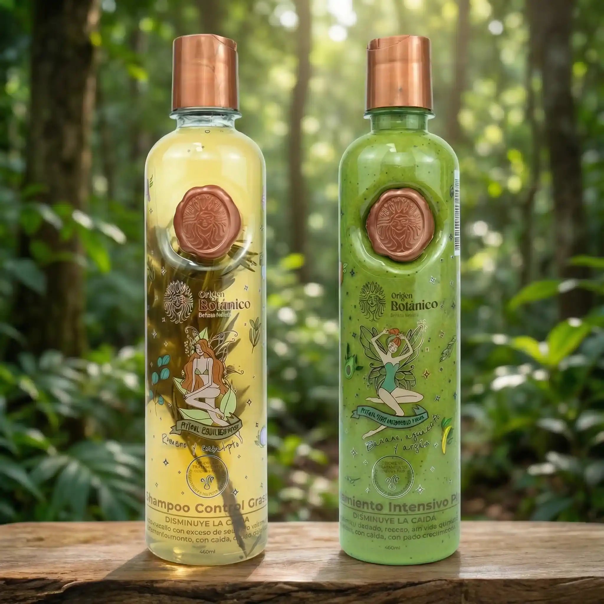 Ritual Botanic Shampoo Rosemary and Eucalyptus and Ritual Botanic Intensive Treatment Plex (2 pack) 