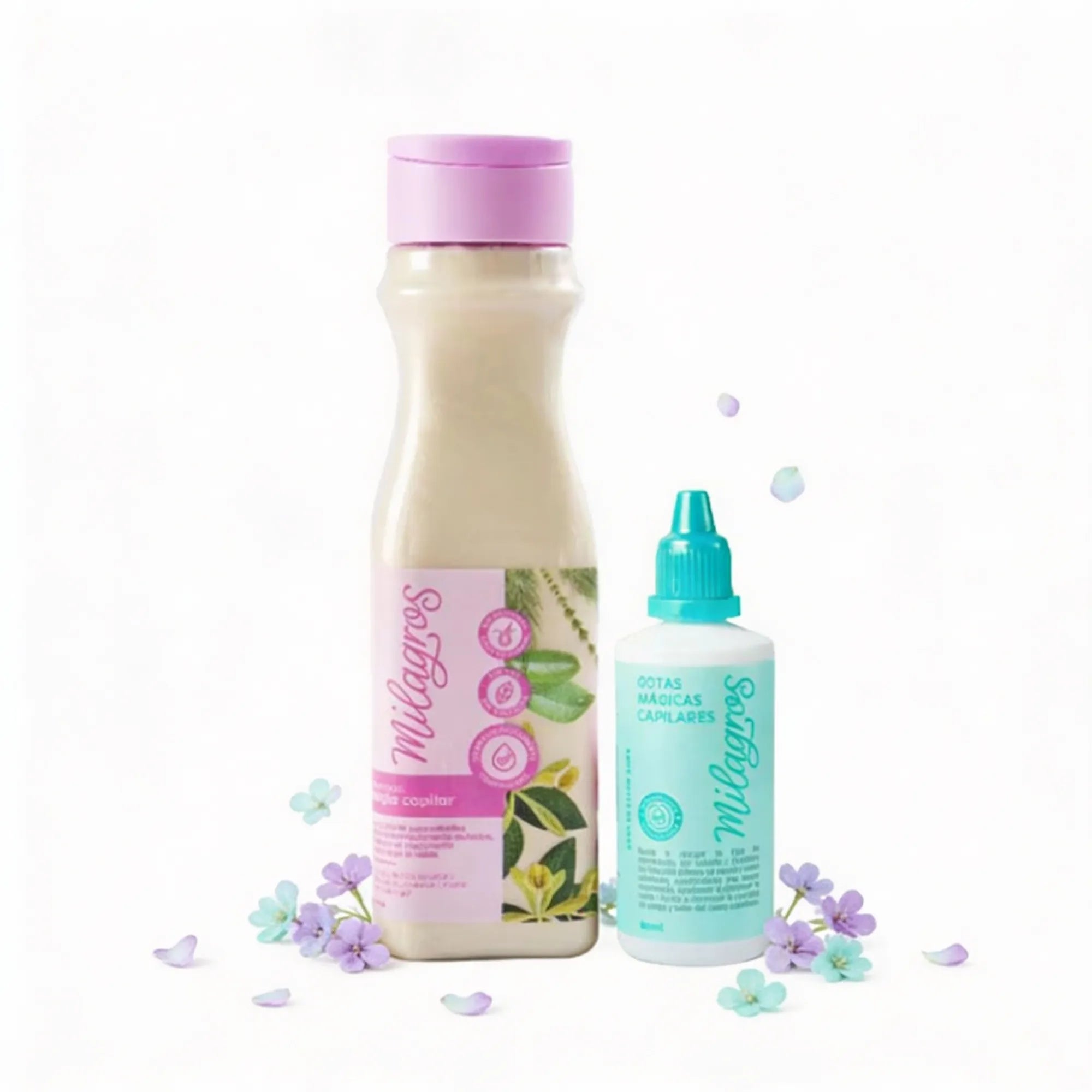 Miracles Magic Hair Shampoo and Miracles Magic Drops (2 Pack) 