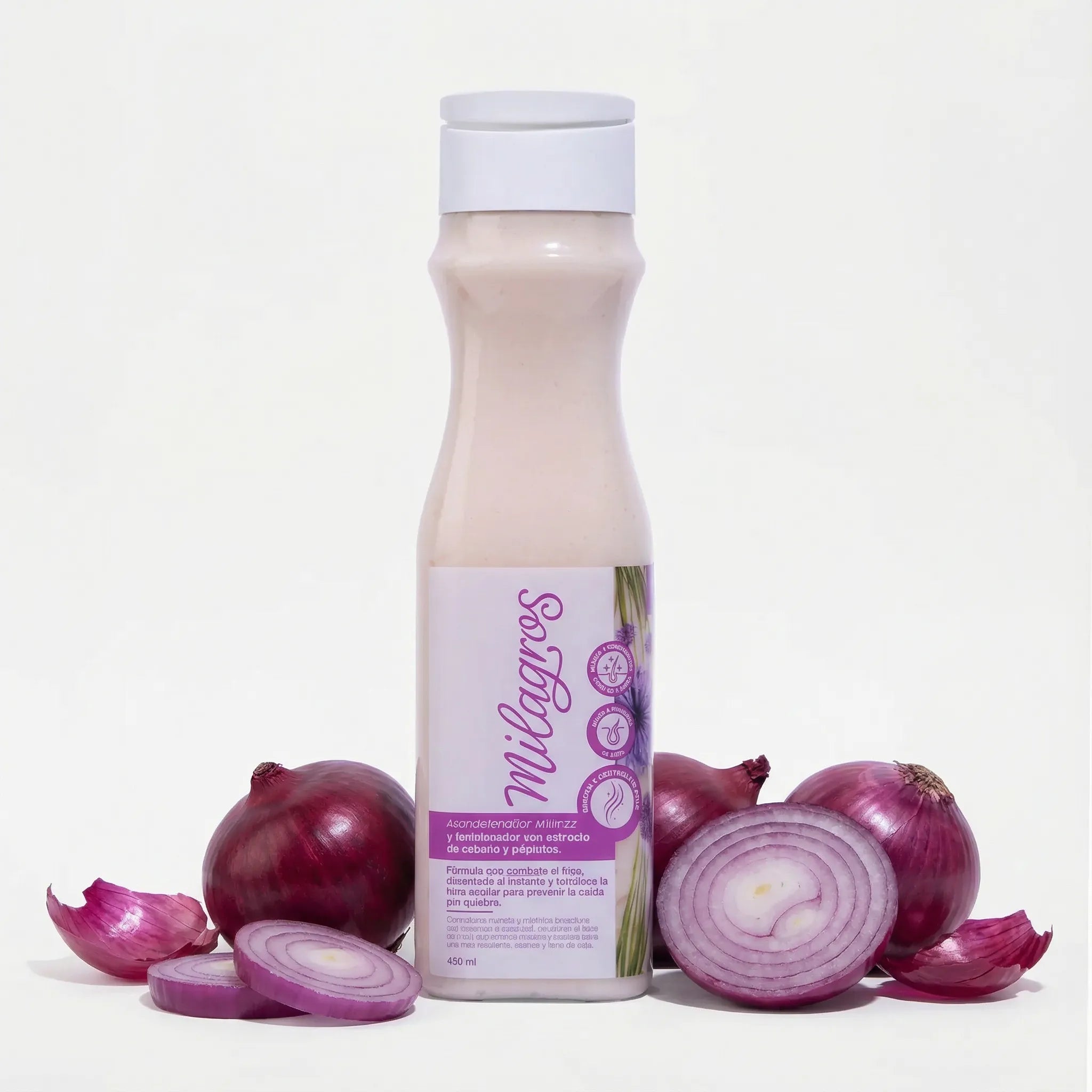 Milagros Acondicionador Antifrizz y Fortalecedor 450ml