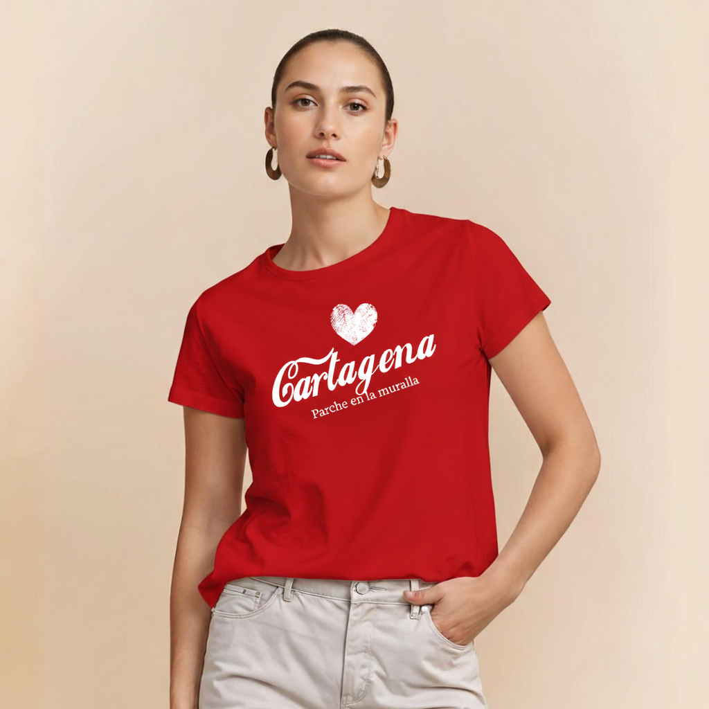 Camiseta “Cartagena — Parche en la muralla” (Regular Fit)