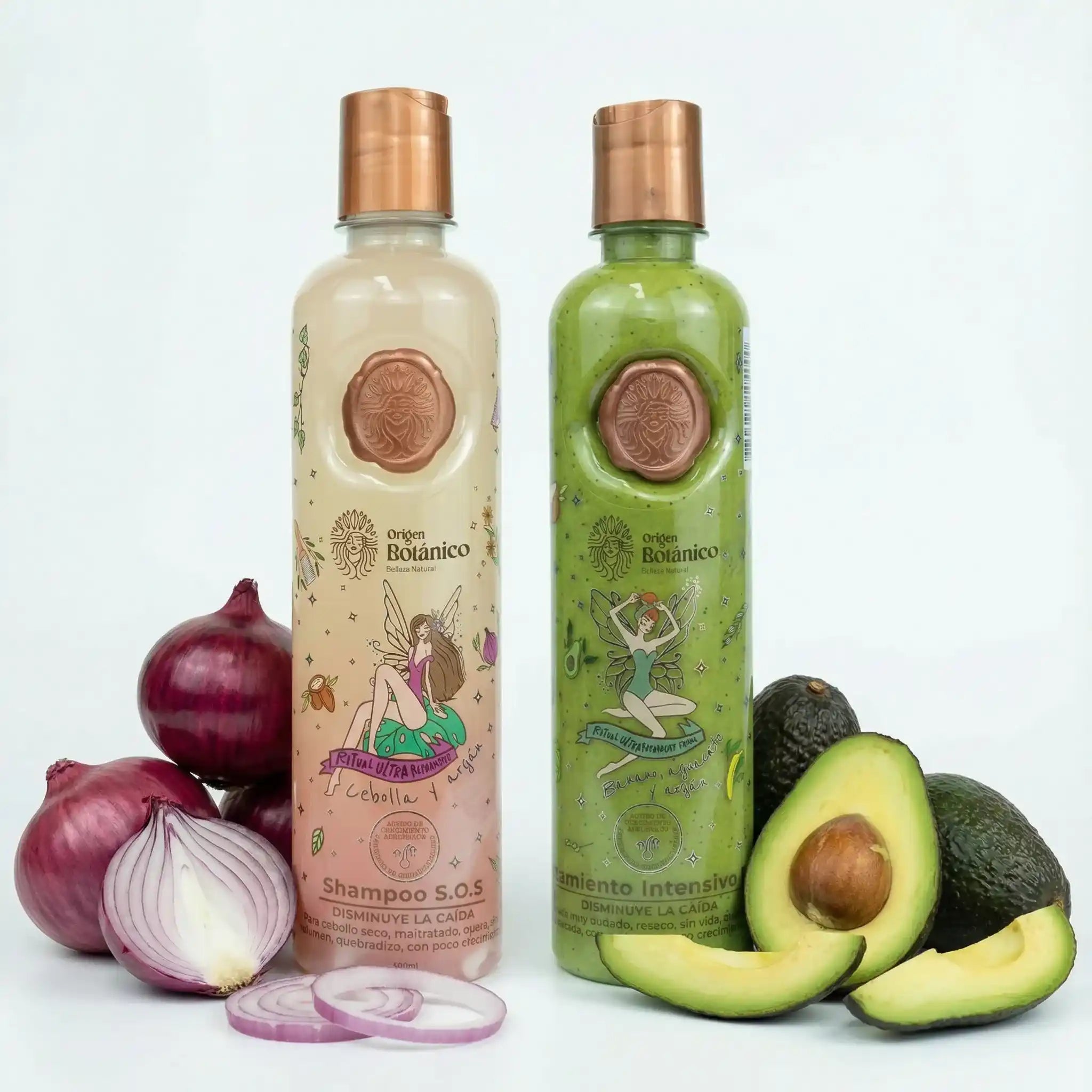 Ritual Botanico Shampoo and Treatment (2 Pack) SOS Ritual Botanico Onion Shampoo and Intensive Plex Treatment 