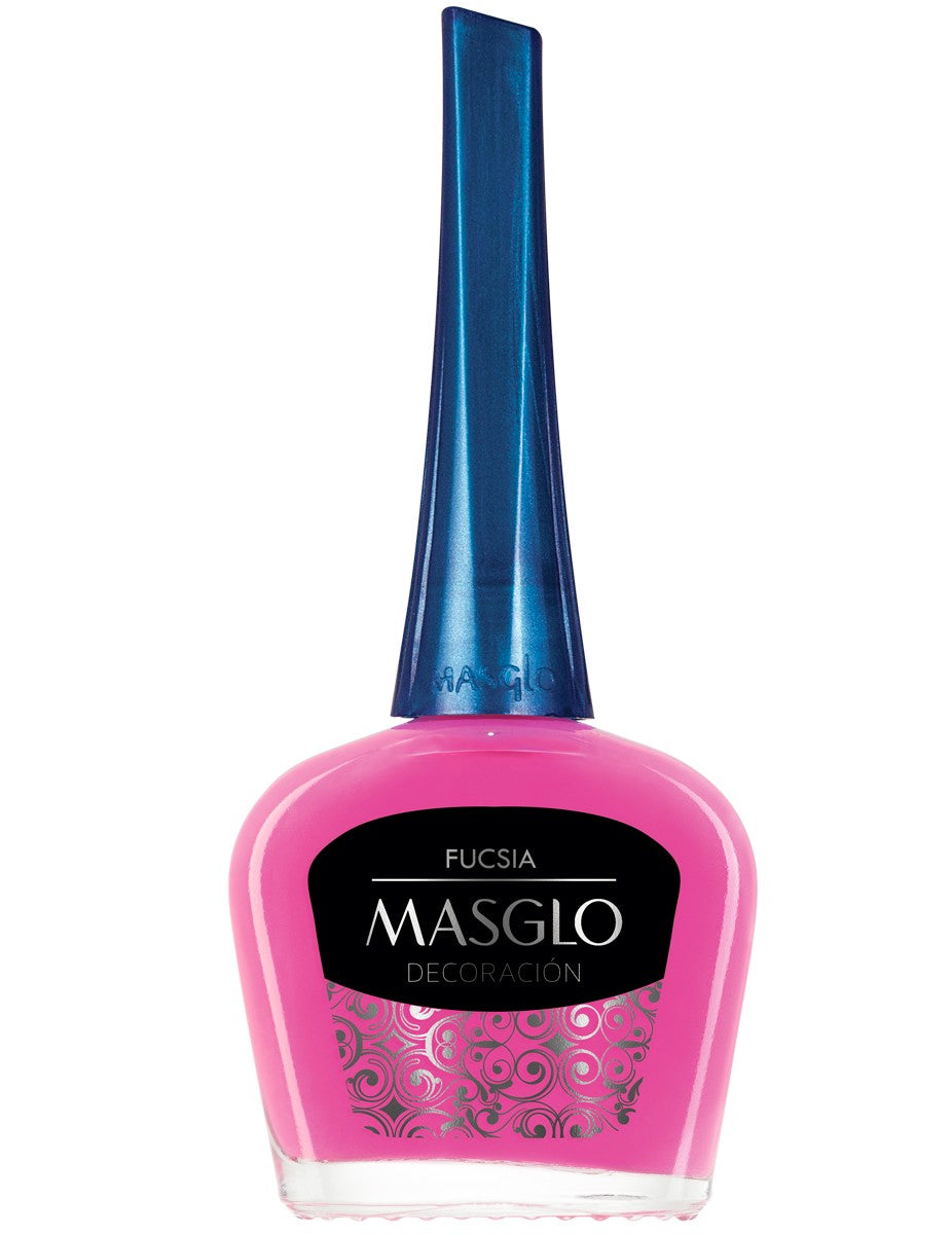 FUCSIA - ESMALTE DECORACIoN ESTANDAR MASGLO 13,5 ML - GAMA FUCSIA