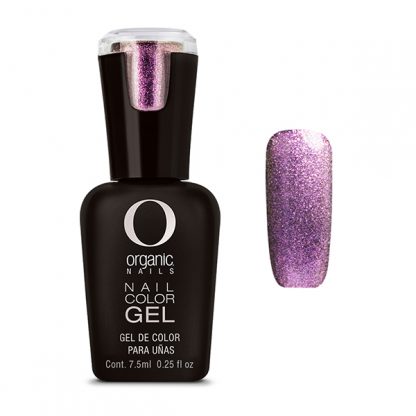 Organic Nails Gel semi-permanente para unas Color Galaxy Malva 079 x7.5 ml