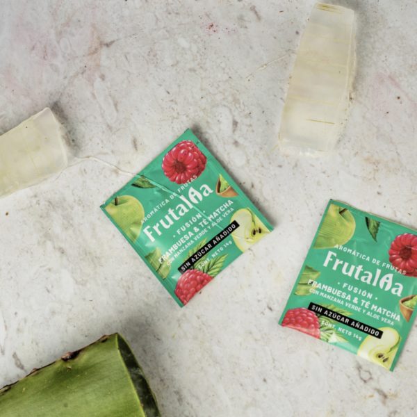 Frutalia aromaticas Fusion Frambuesa y Te Matcha x20 sobres