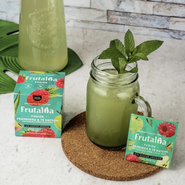 Frutalia aromaticas Fusion Frambuesa y Te Matcha x20 sobres