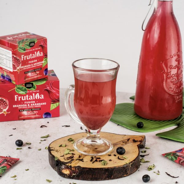 Frutalia Aromaticas Fusion Granada y Arandano x10 sobres