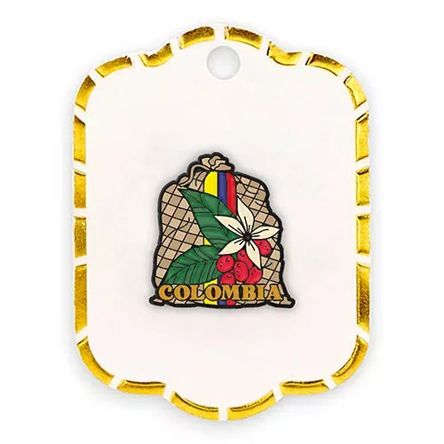 Pin metalico Costal de Cafe  PF-04