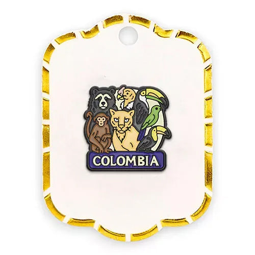 Pin metalico especies endemicas de Colombia PD-13