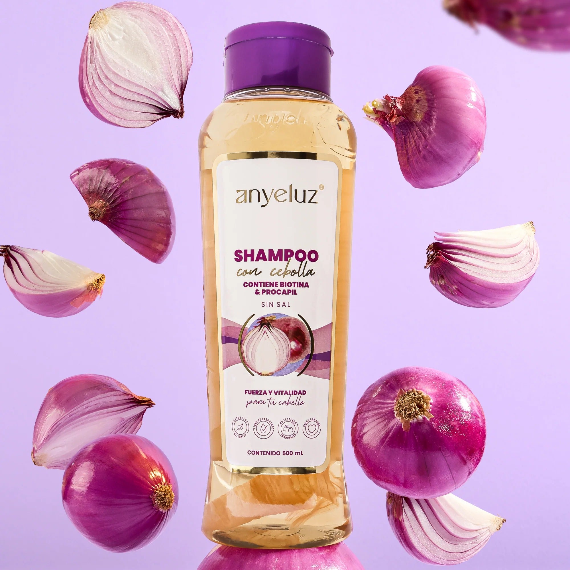 Anyeluz Onion Shampoo 500 ml