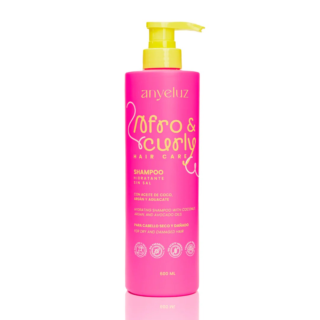 ANYELUZ SHAMPOO HIDRATANTE AFRO & CURLY 600ML