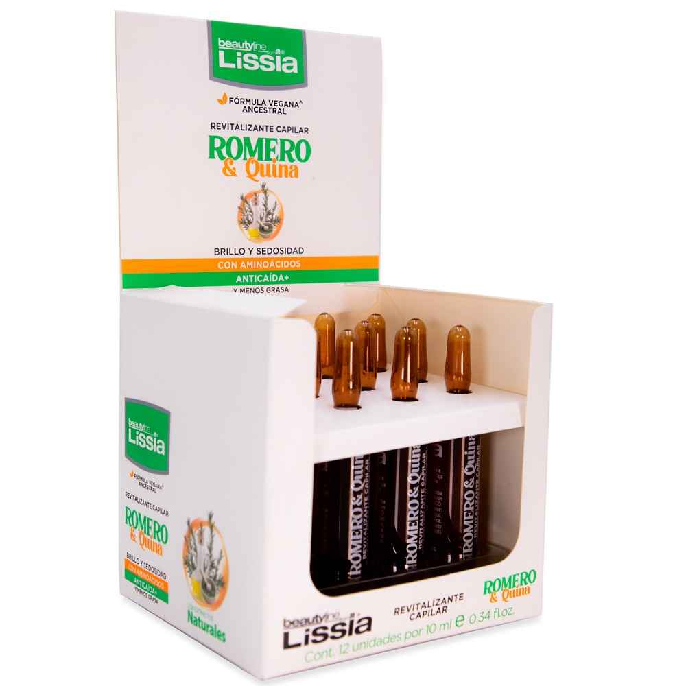 Ampolleta de Romero y Quina de Lissia x 10ml