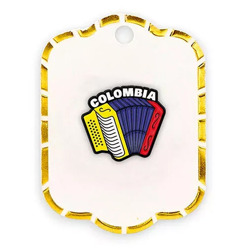 Pin metalico acordeon Colombia PD-06