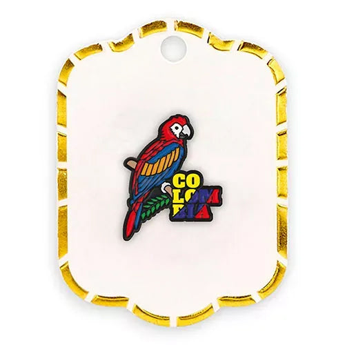 Pin metalico Guacamaya Colombiana PE-15