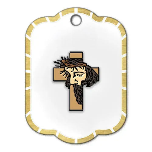 Pin metalico Jesús y Cruz PG-05
