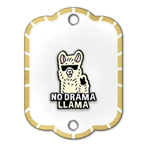 Pin metalico No Drama Llama PA-08
