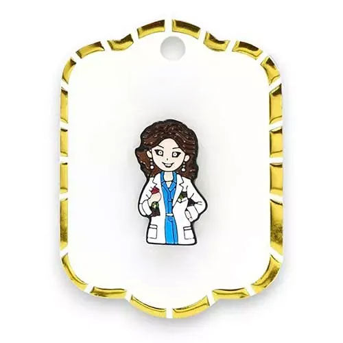 Pin metalico Doctora  PG-06