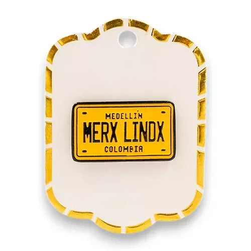 Pin metalico placa Merx Lindx PA-14