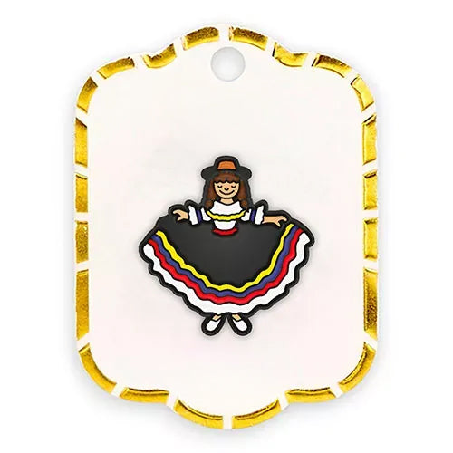 Pin metalico campesina PA-04