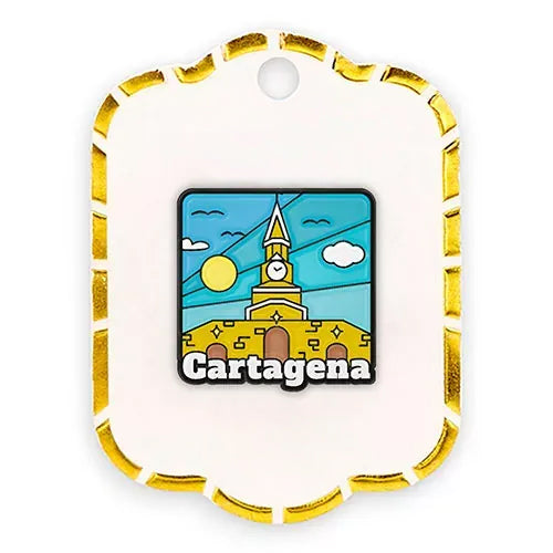 Pin metalico Torre del Reloj Cartagena PA-15
