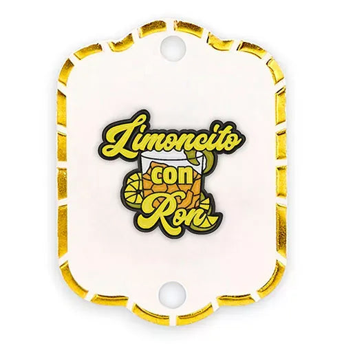 Pin metalico limoncito con ron PB-13