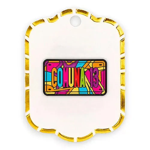 Pin metalico placa comuna 13 PB-05