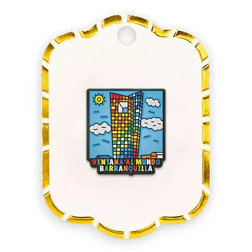 Pin metalico Ventana al Mundo PC-10