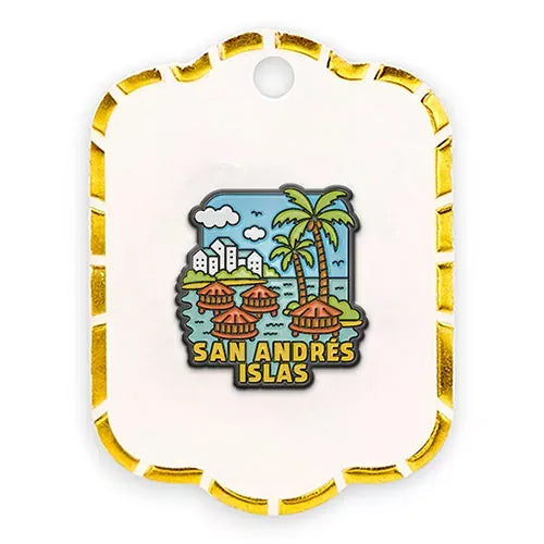 Pin metalico San Andres Islas PE-01
