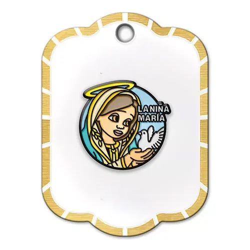 Pin metalico La Niña Maria PB-14
