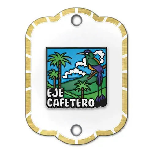 Pin metalico eje cafetero 1 PB-09