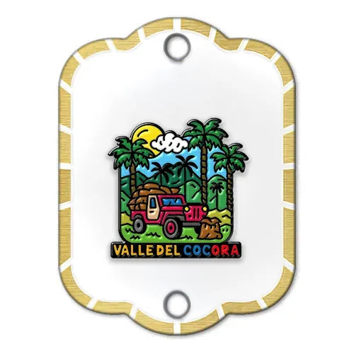 Pin metalico Valle del Cocora PD-07
